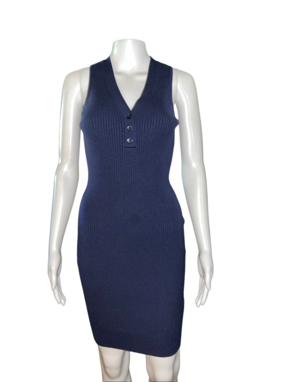 Michael Stars Navy Knit Dress Size Small